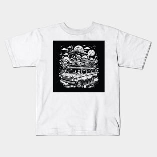 Road Trip to Nowhere Kids T-Shirt